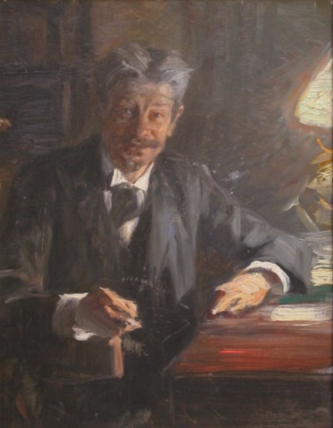 Georg Brandes 1900 by Peder Severin Kroyer (1851-1909)  Hirschsprungske Samling Copenhagen